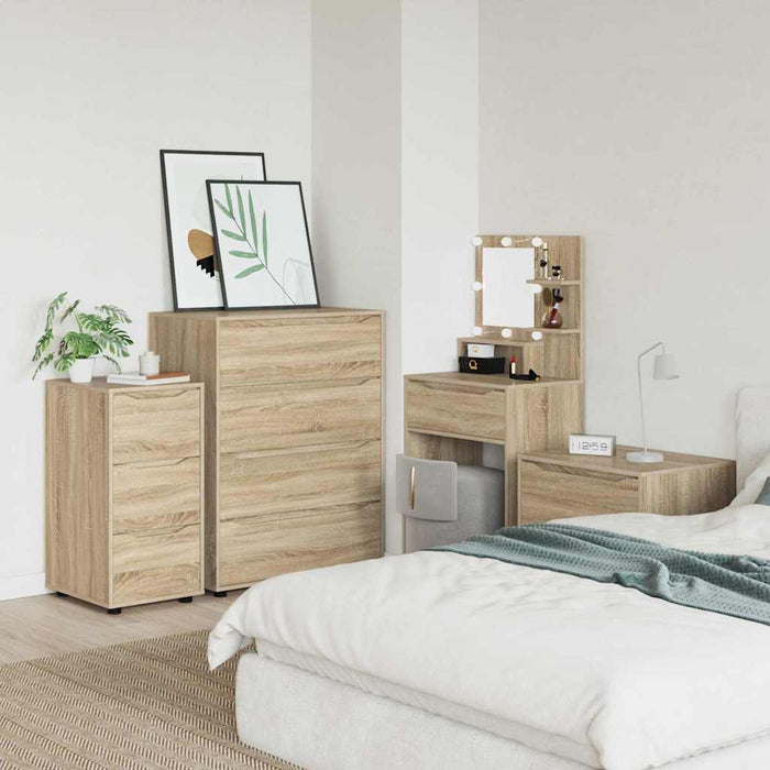 Dulap de depozitare Stejar Sonoma 40 x 48 x 81 cm Lemn compozit - WALTI WALTI