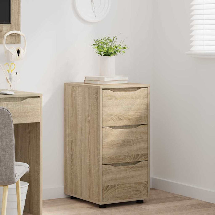 Dulap de depozitare Stejar Sonoma 40 x 48 x 81 cm Lemn compozit - WALTI WALTI