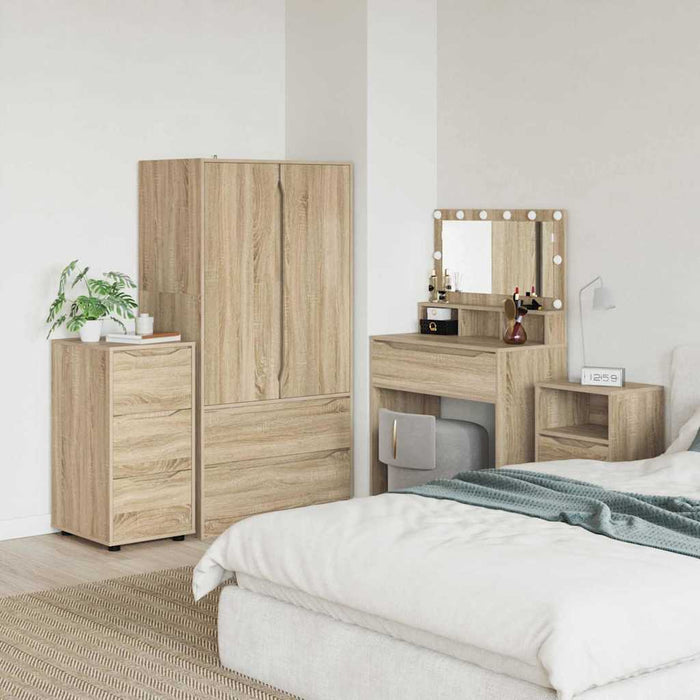Dulap de depozitare Stejar Sonoma 40 x 48 x 81 cm Lemn compozit - WALTI WALTI