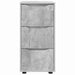 Dulap de depozitare Gri din beton 40 x 48 x 81 cm Lemn compozit - WALTI WALTI