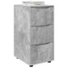 Dulap de depozitare Gri din beton 40 x 48 x 81 cm Lemn compozit - WALTI WALTI