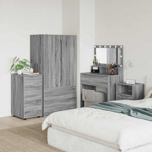 Dulap de depozitare Gri Sonoma 40 x 48 x 81 cm Lemn compozit - WALTI WALTI