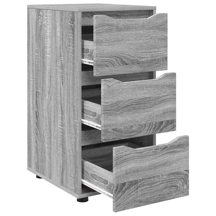 Dulap de depozitare Gri Sonoma 40 x 48 x 81 cm Lemn compozit - WALTI WALTI
