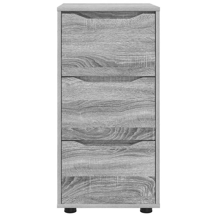 Dulap de depozitare Gri Sonoma 40 x 48 x 81 cm Lemn compozit - WALTI WALTI