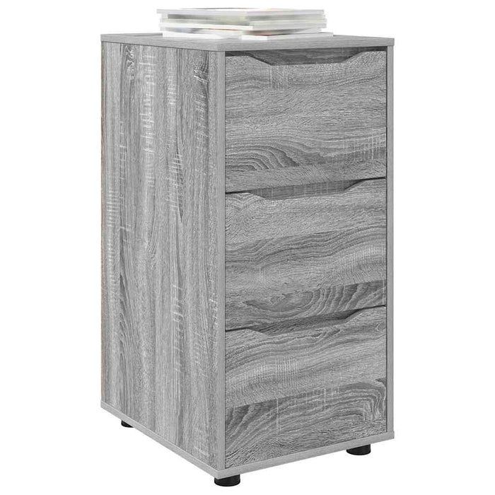 Dulap de depozitare Gri Sonoma 40 x 48 x 81 cm Lemn compozit - WALTI WALTI