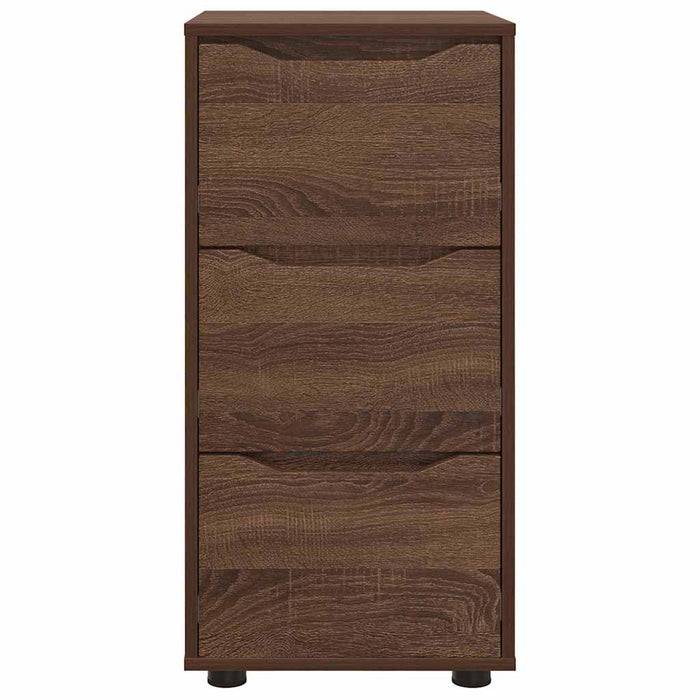 Dulap de depozitare Stejar închis 40 x 48 x 81 cm Lemn compozit - WALTI WALTI