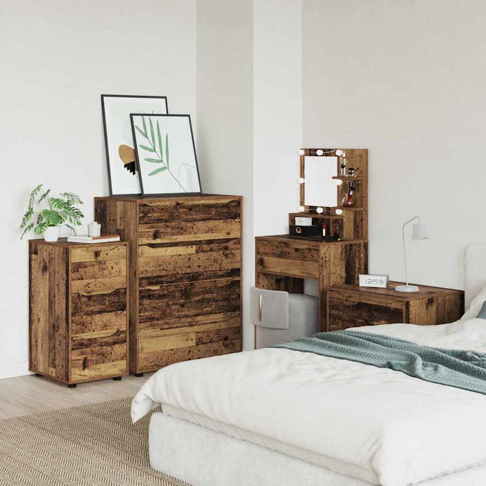 Dulap de depozitare Lemn Vechi 40 x 48 x 81 cm Lemn compozit - WALTI WALTI