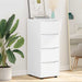 Dulap de depozitare Alb 40 x 48 x 105 cm Lemn compozit - WALTI WALTI