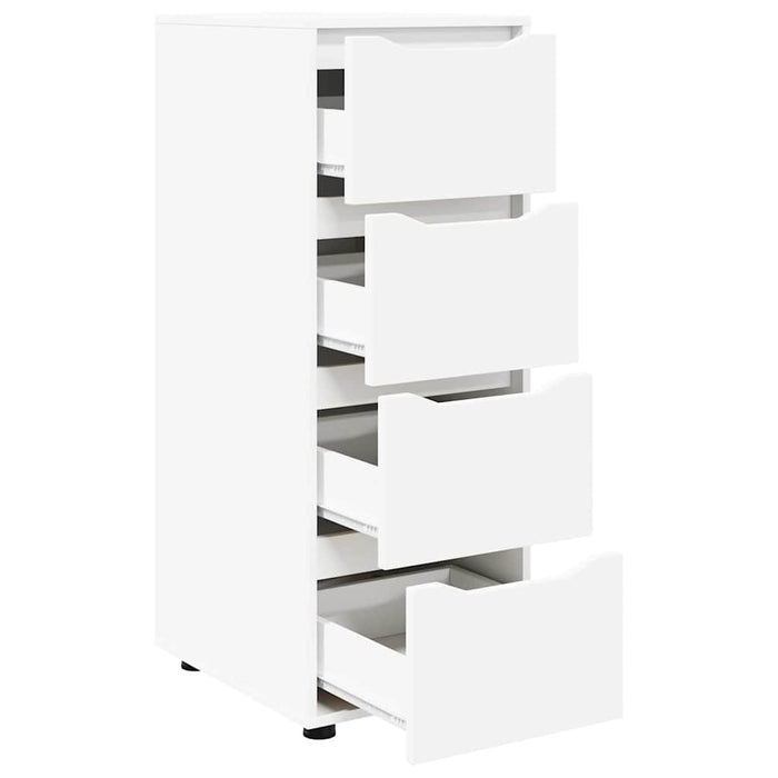 Dulap de depozitare Alb 40 x 48 x 105 cm Lemn compozit - WALTI WALTI