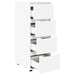 Dulap de depozitare Alb 40 x 48 x 105 cm Lemn compozit - WALTI WALTI