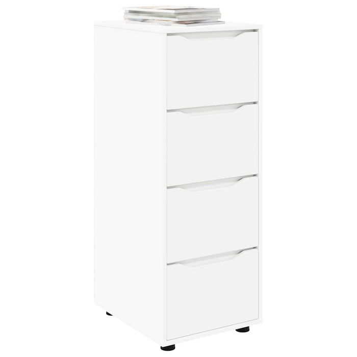 Dulap de depozitare Alb 40 x 48 x 105 cm Lemn compozit - WALTI WALTI