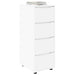Dulap de depozitare Alb 40 x 48 x 105 cm Lemn compozit - WALTI WALTI