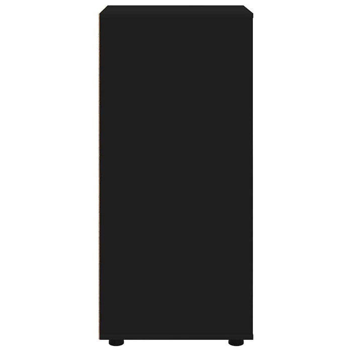 Dulap de depozitare Negru 40 x 48 x 105 cm Lemn compozit - WALTI WALTI