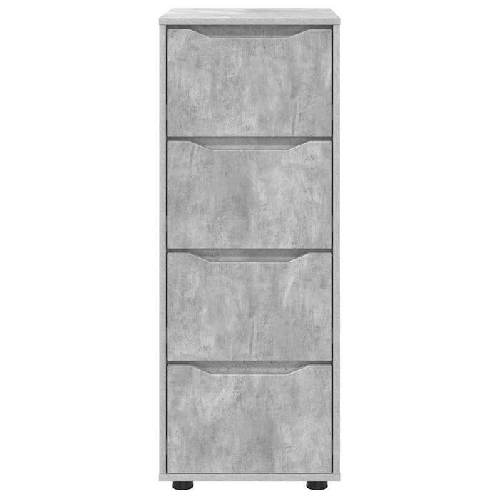 Dulap de depozitare Gri din beton 40 x 48 x 105 cm - WALTI WALTI