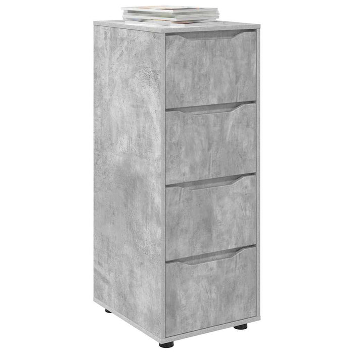 Dulap de depozitare Gri din beton 40 x 48 x 105 cm - WALTI WALTI