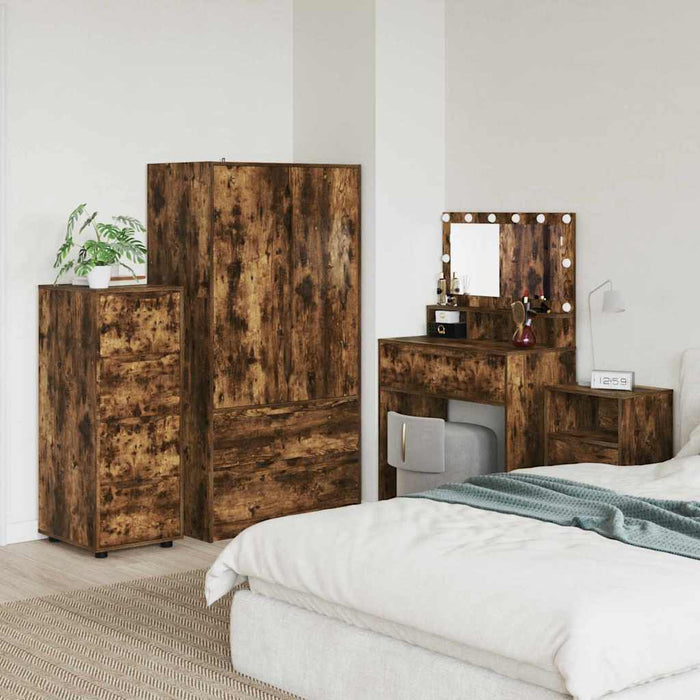 Dulap de depozitare Stejar fumuriu 40 x 48 x 105 cm - WALTI WALTI