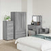Dulap de depozitare Gri Sonoma 40 x 48 x 105 cm Lemn compozit - WALTI WALTI