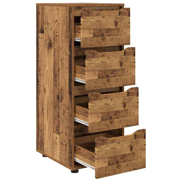 Dulap de depozitare Lemn Vechi 40 x 48 x 105 cm Lemn compozit - WALTI WALTI