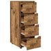 Dulap de depozitare Lemn Vechi 40 x 48 x 105 cm Lemn compozit - WALTI WALTI