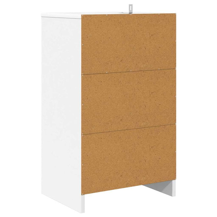 Noptieră cu sertar Alb 40 x 30 x 467 cm Lemn compozit - WALTI WALTI