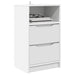 Mese de noptieră 2 pcs Alb 40 x 30 x 467 cm Lemn compozit - WALTI WALTI