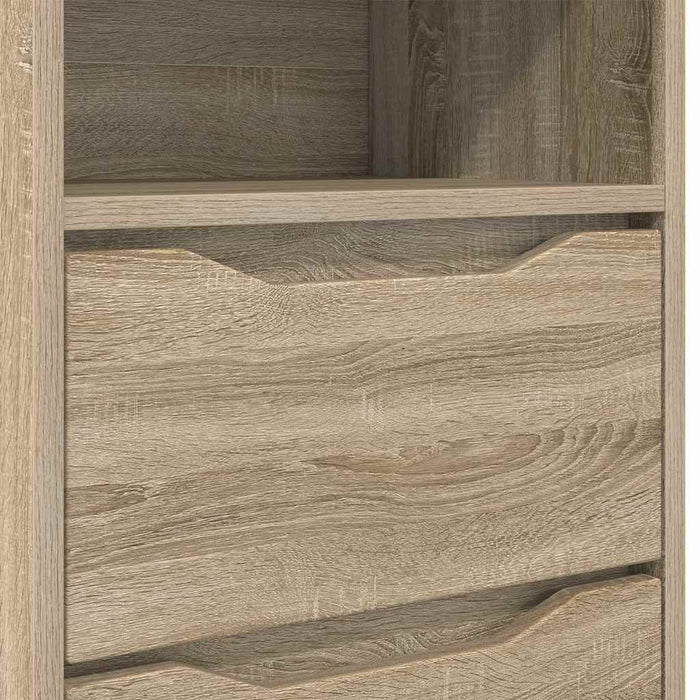 Mese de noptieră cu sertar 2 pcs Stejar Sonoma 40 x 30 x 467 cm - WALTI WALTI