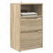 Mese de noptieră cu sertar 2 pcs Stejar Sonoma 40 x 30 x 467 cm - WALTI WALTI