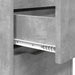 Mese de noptieră cu sertar 2 pcs Gri din beton 40 x 30 x 467 cm - WALTI WALTI