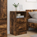 Mese de noptieră 2 pcs Stejar fumuriu 40 x 30 x 467 cm - WALTI WALTI