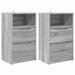 Mese de noptieră cu sertar 2 pcs Gri Sonoma 40 x 30 x 467 cm - WALTI WALTI