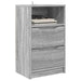 Mese de noptieră cu sertar 2 pcs Gri Sonoma 40 x 30 x 467 cm - WALTI WALTI