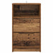 Mese de noptieră cu sertar 2 pcs Lemn Vechi 40 x 30 x 467 cm - WALTI WALTI