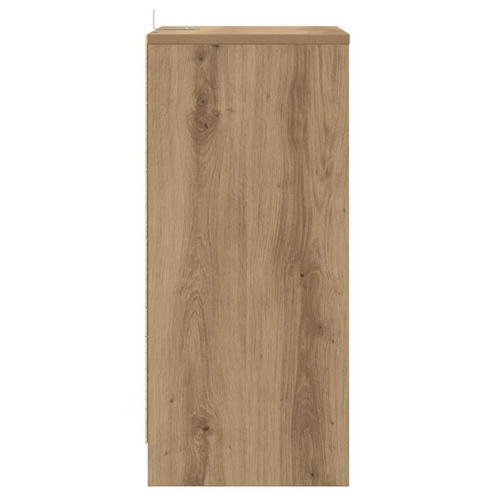 Mese de noptieră 2 pcs Stejar Artizanal 40 x 30 x 467 cm - WALTI WALTI