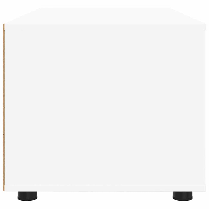 Cabinet TV cu sertar Alb 100 x 48 x 43 cm Lemn compozit - WALTI WALTI