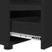 Cabinet TV cu sertar Negru 100 x 48 x 43 cm Lemn compozit - WALTI WALTI