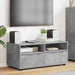 Cabinet TV Gri din beton 100 x 48 x 43 cm Lemn compozit - WALTI WALTI