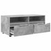 Cabinet TV Gri din beton 100 x 48 x 43 cm Lemn compozit - WALTI WALTI
