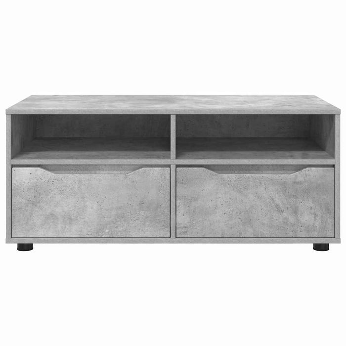 Cabinet TV Gri din beton 100 x 48 x 43 cm Lemn compozit - WALTI WALTI