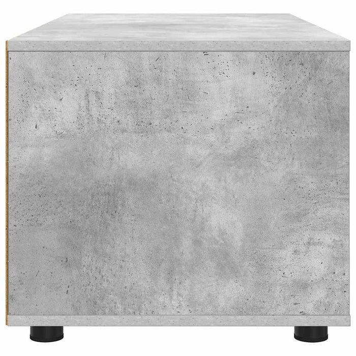 Cabinet TV Gri din beton 100 x 48 x 43 cm Lemn compozit - WALTI WALTI