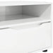 Cabinet TV cu sertar Alb lucios 100 x 48 x 43 cm Lemn compozit - WALTI WALTI