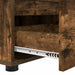 Cabinet TV Stejar fumuriu 100 x 48 x 43 cm Lemn compozit - WALTI WALTI