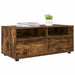Cabinet TV Stejar fumuriu 100 x 48 x 43 cm Lemn compozit - WALTI WALTI