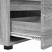 Cabinet TV cu sertar Gri Sonoma 100 x 48 x 43 cm Lemn compozit - WALTI WALTI