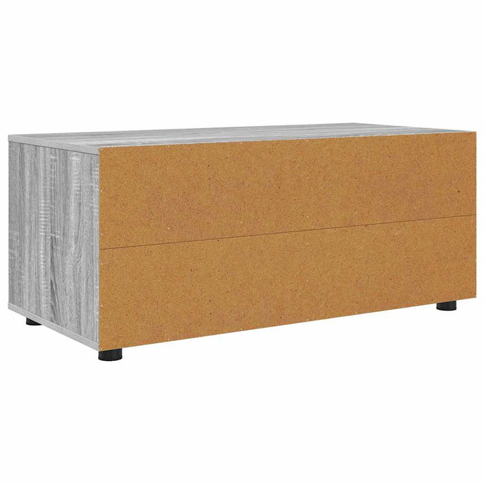 Cabinet TV cu sertar Gri Sonoma 100 x 48 x 43 cm Lemn compozit - WALTI WALTI