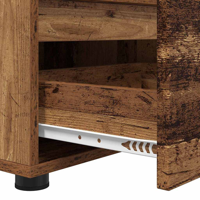 Cabinet TV cu sertar Lemn Vechi 100 x 48 x 43 cm Lemn compozit - WALTI WALTI