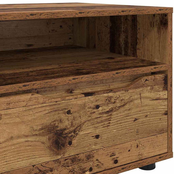 Cabinet TV cu sertar Lemn Vechi 100 x 48 x 43 cm Lemn compozit - WALTI WALTI