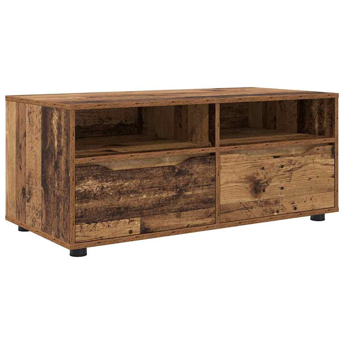 Cabinet TV cu sertar Lemn Vechi 100 x 48 x 43 cm Lemn compozit - WALTI WALTI