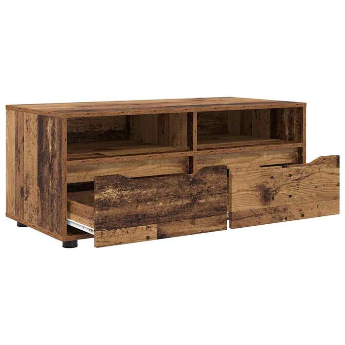 Cabinet TV cu sertar Lemn Vechi 100 x 48 x 43 cm Lemn compozit - WALTI WALTI