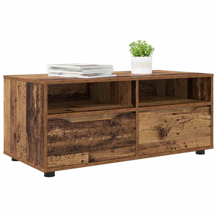 Cabinet TV cu sertar Lemn Vechi 100 x 48 x 43 cm Lemn compozit - WALTI WALTI