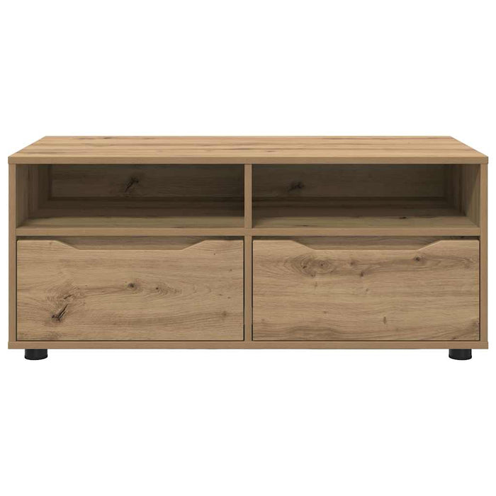 Cabinet TV Stejar Artizanal 100 x 48 x 43 cm Lemn compozit - WALTI WALTI